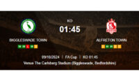 Biggleswade Town vs. Alfreton Town