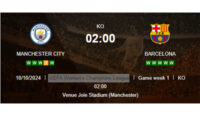 Manchester City vs. Barcelona