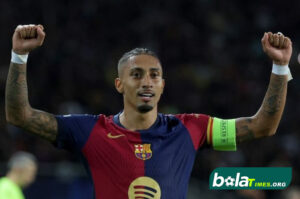 Raphinha samai rekor Messi